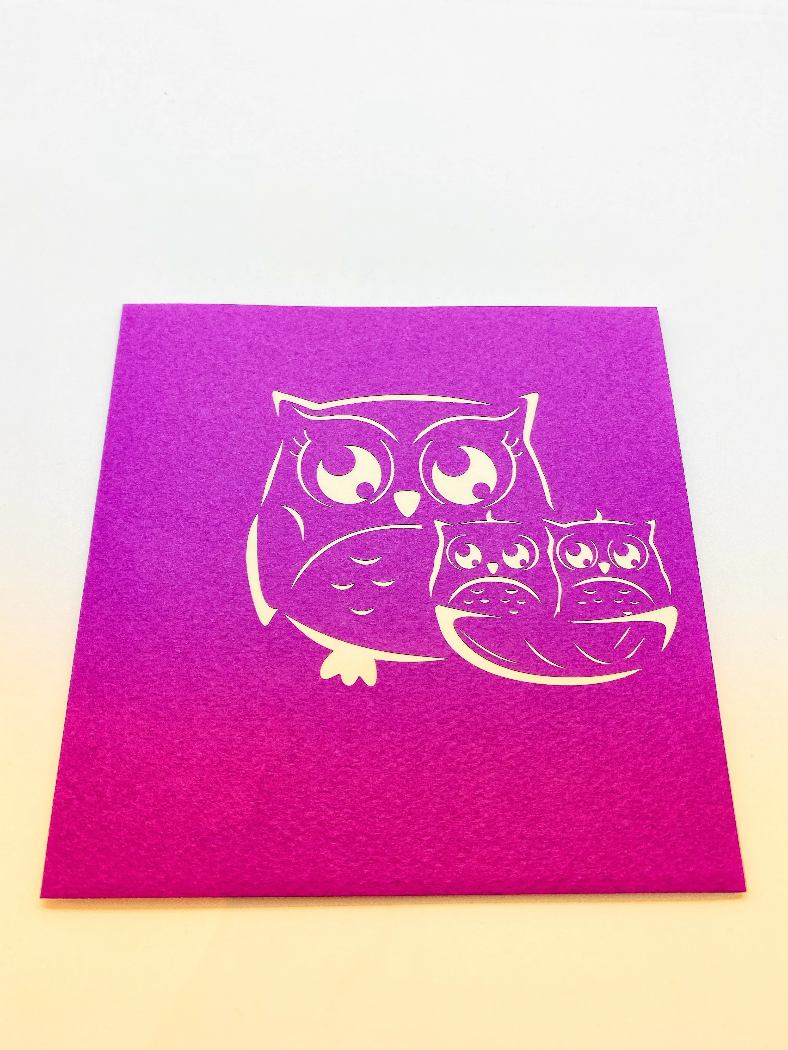 Pop-up Card _ Owl