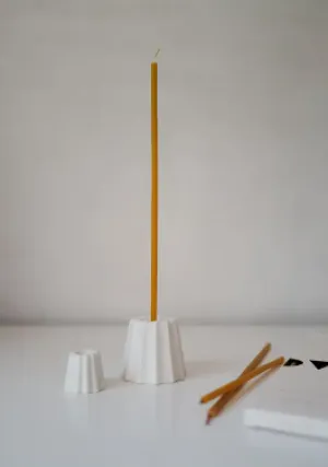 Porcelain Slim Candle Holder {Big}