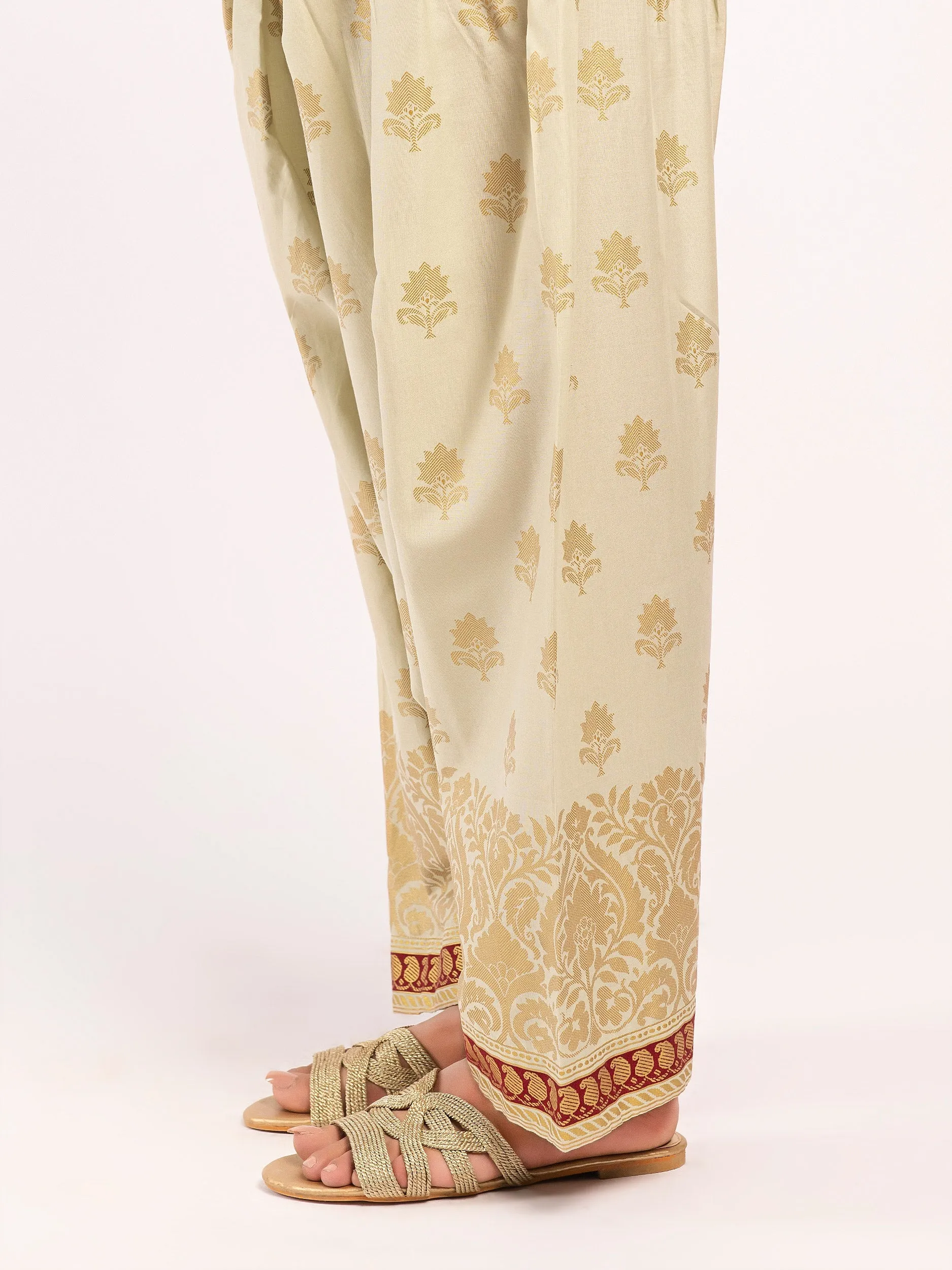 Printed Cambric Shalwar