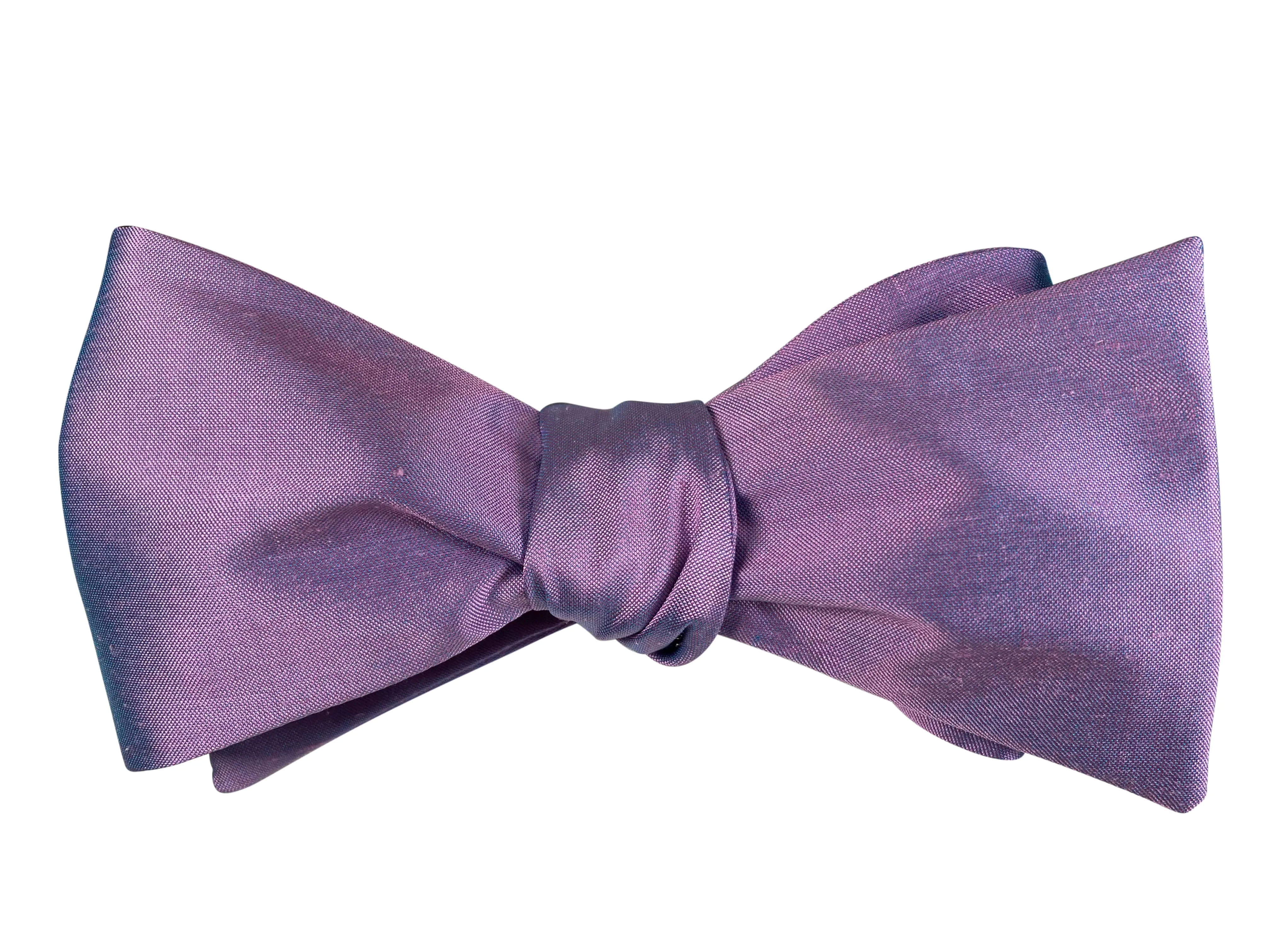 Pure Silk Bow Tie in Lilac