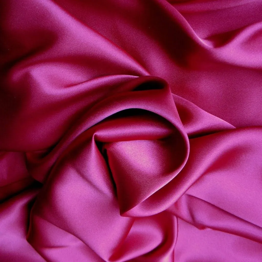 Satin Pillowcase Magenta: Assists in Creating Balance/Harmony in Life