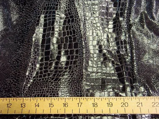 Snakeskin - Wet Look Jersey