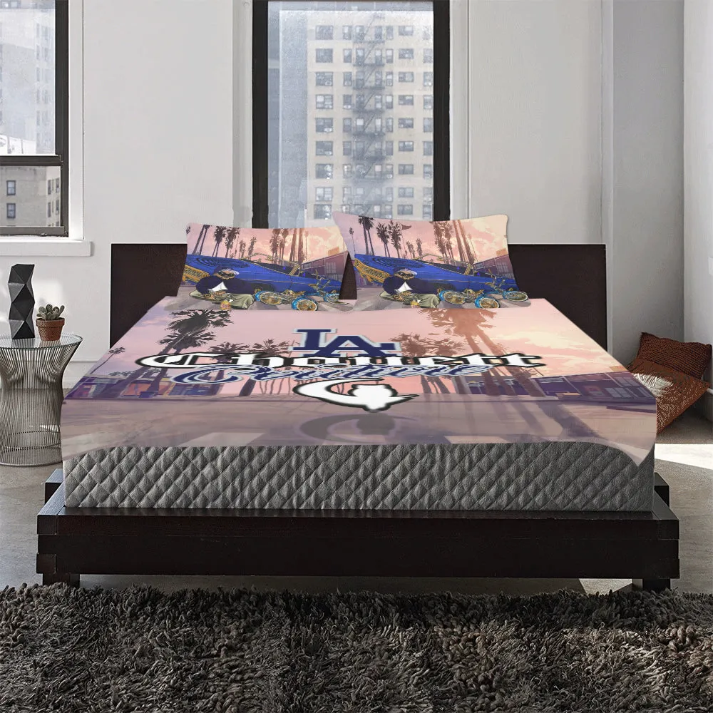 THE OWL LOWRIDER EAZY-E 3-Piece Bedding Set