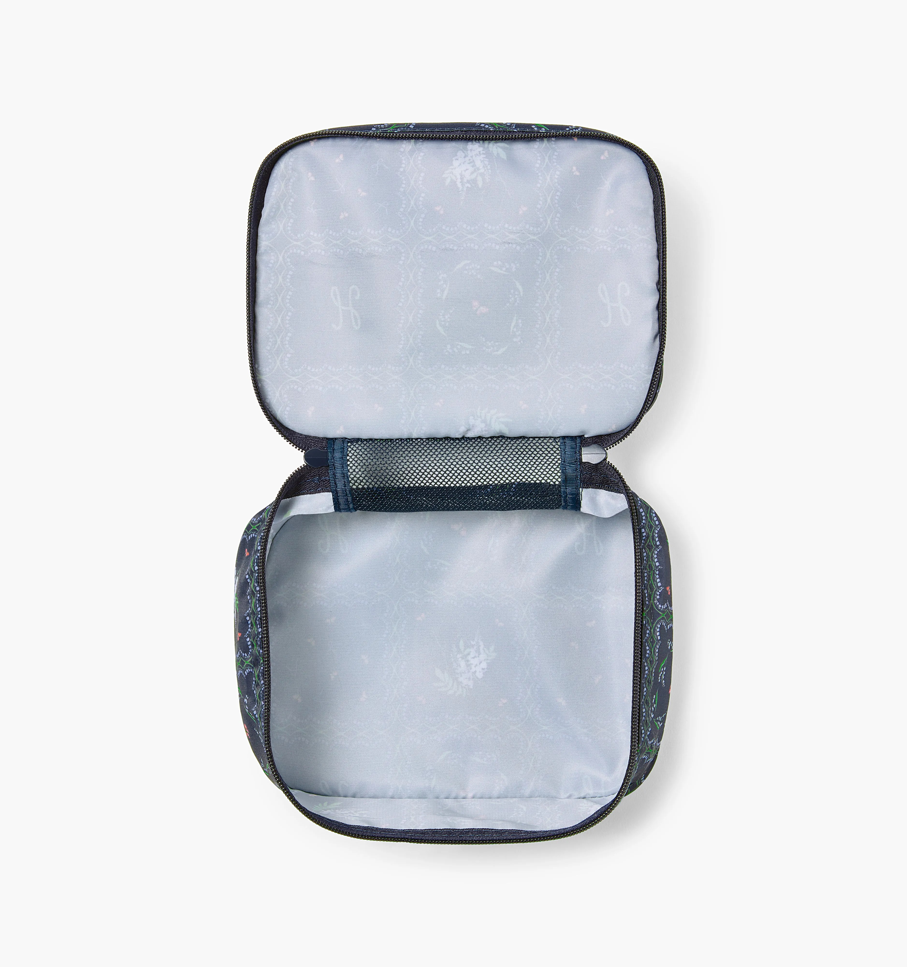 The Packing Cubes - Navy Floral Patchwork