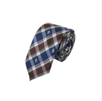 The Schoolboy Necktie - Blue/Brown