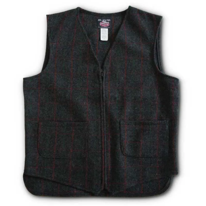 Two Pocket Wool Vest - Tall