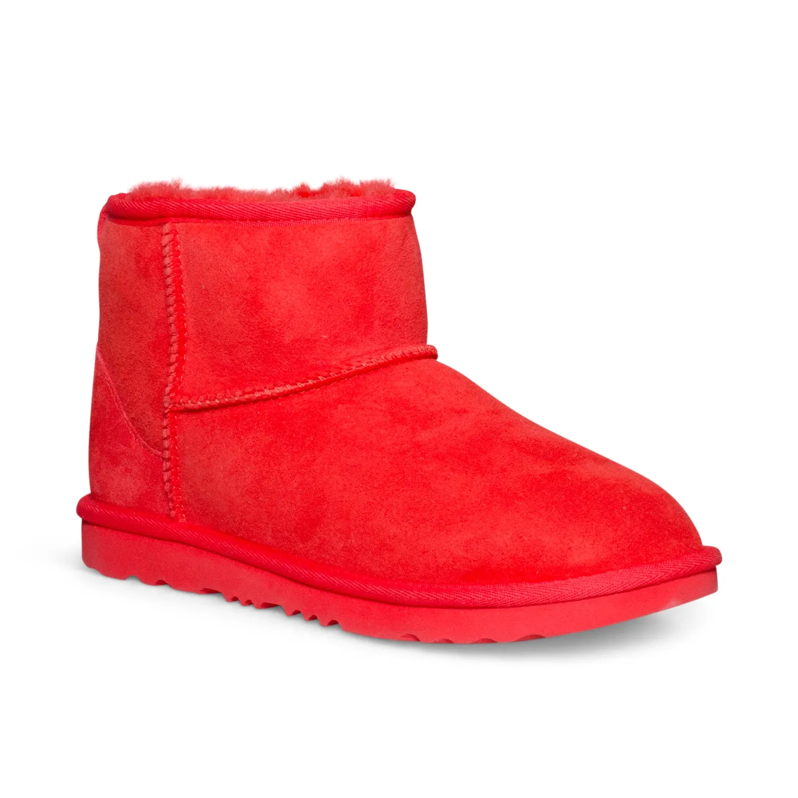 UGG Classic Mini Samba Red Boots - Youth