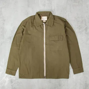 Uskees 6002 Lightweight Zip Front Jacket - Olive